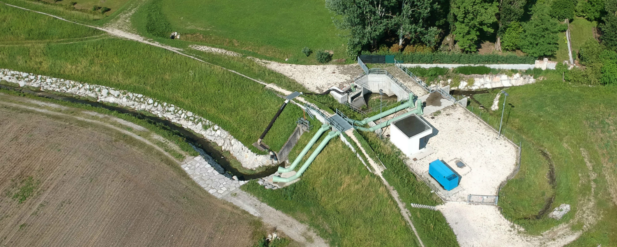 Impianti idrovori a Vallenoncello